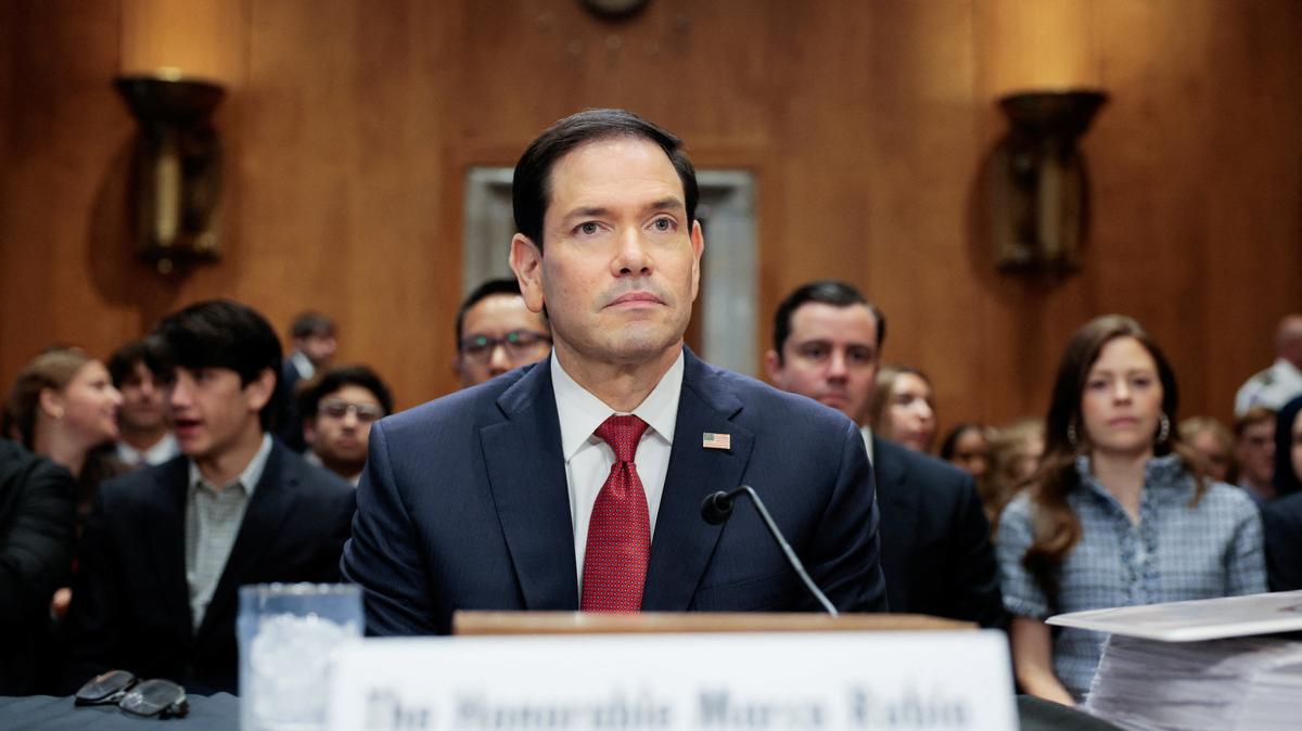 U.S. Secretary of State Marco Rubio on the day he testifies before a Senate Foreign Relations Committee hearing on President Donald Trump's FY2027 budget request for the Department of State, on Capitol Hill in Washington, D.C., U.S., June 2, 2026. REUTERS/Evan Vucci