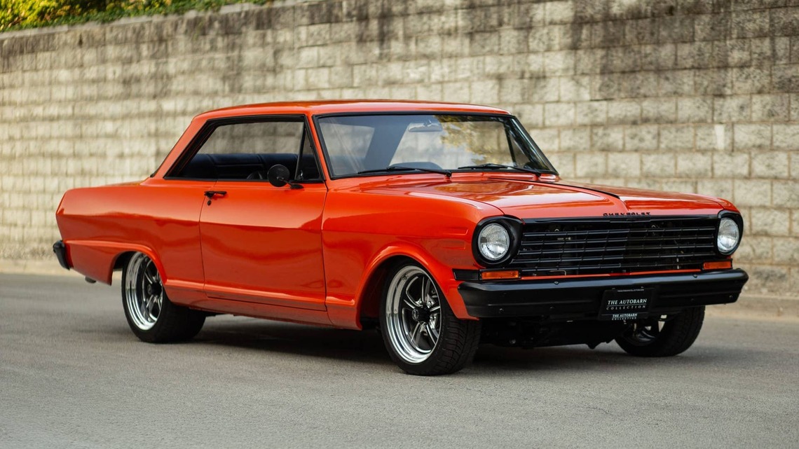 1963 Chevrolet Chevy II Nova SS for Sale With 1,600 Miles Shown on the Build