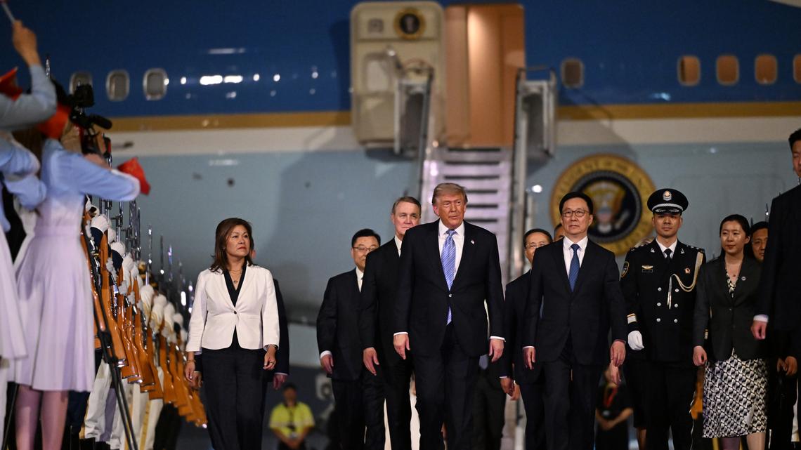 China's Xi Warns Trump on Taiwan at Beijing Summit 