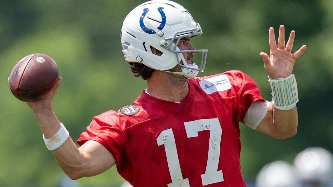 Colts QB Daniel Jones 'a full go' for training camp 