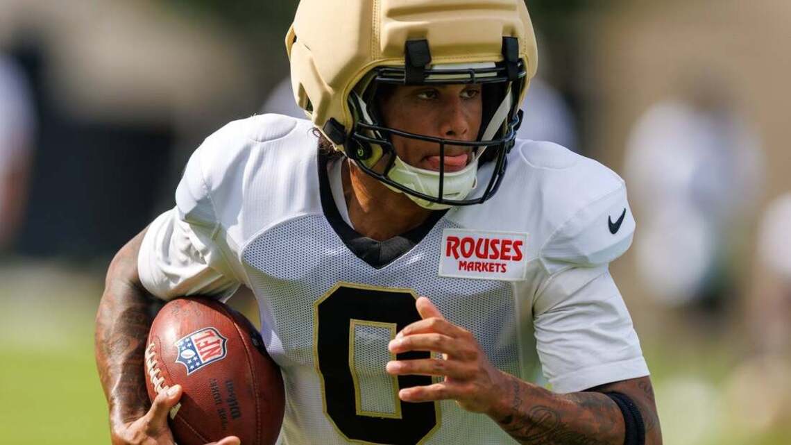 Report: Saints WR Jordyn Tyson (hamstring) still weeks away from debut 
