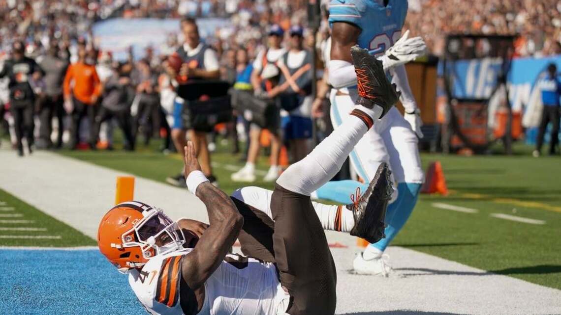 Browns defeat Titans with third walkoff FG this season 