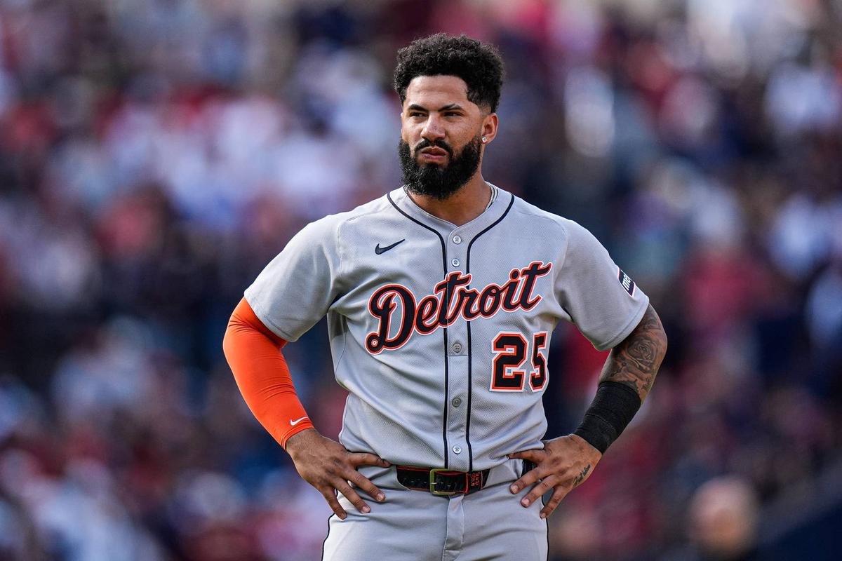  Detroit Tigers second base Gleyber Torres (25) © Junfu Han / USA TODAY NETWORK via Imagn Images