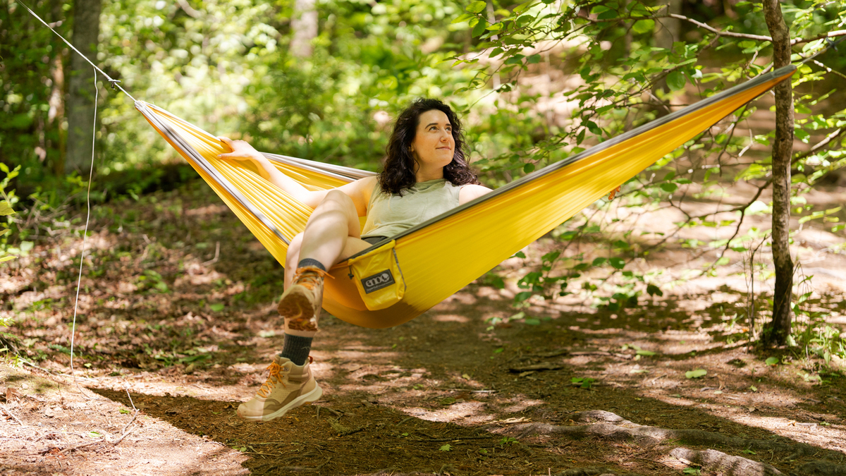 The Eagles Nest Outfitters SuperSub Ultralight Hammock.