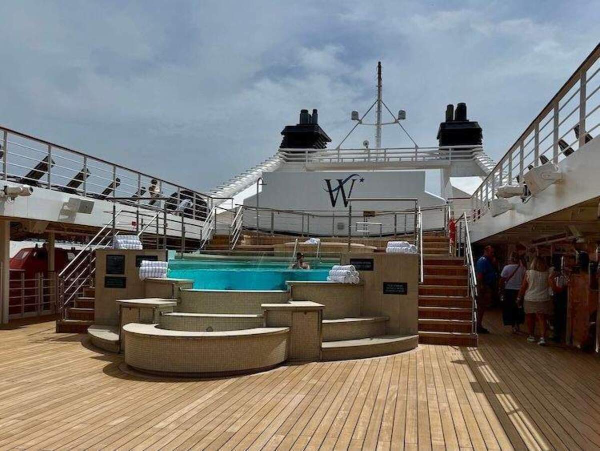  Whether we were cooling off in the infinity pool or relaxing on the teak decks, the ship handled every single detail of the journey, leaving us completely free to focus on what mattered most: enjoying each other’s company. Photo credit: Sharon Kurtz 