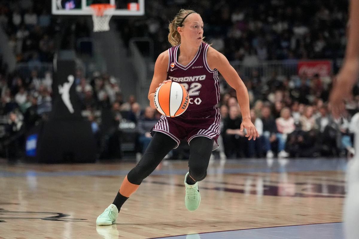  Toronto Tempo guard Julie Allemand (22) John E. Sokolowski-Imagn Images