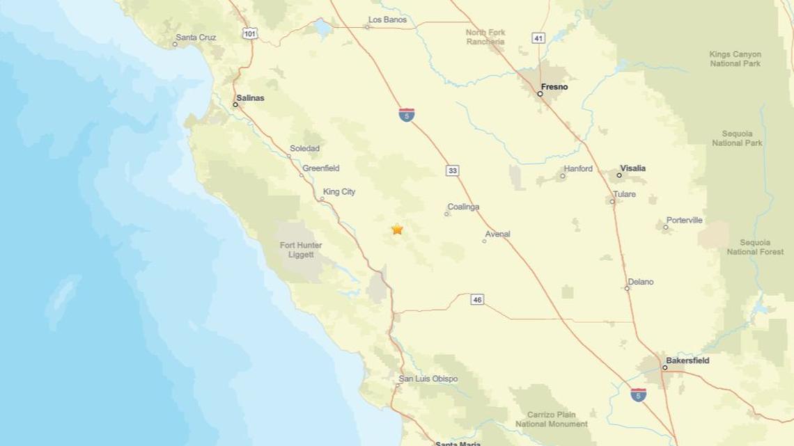 2.6 magnitude earthquake registered near San Ardo, CA on March 17 