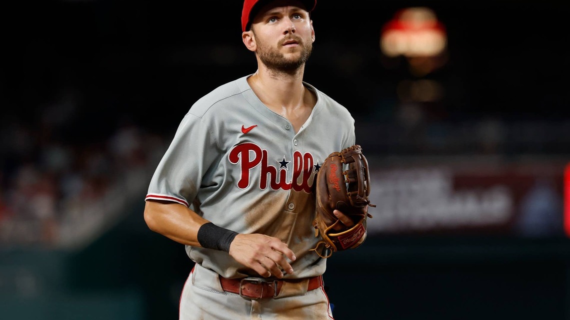 Phillies Announce Reason for Trea Turner's Removal From Lineup
