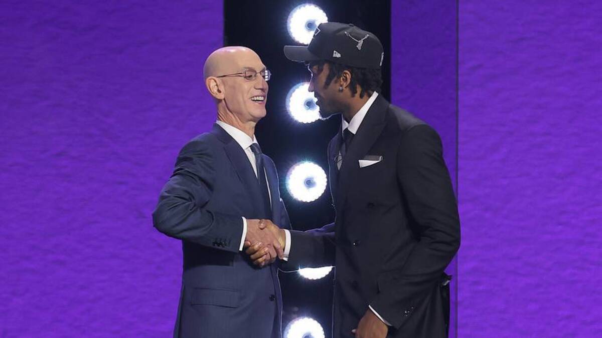  The Jazz took Darryn Peterson with the No. 2 pick | Brad Penner-Imagn Images 