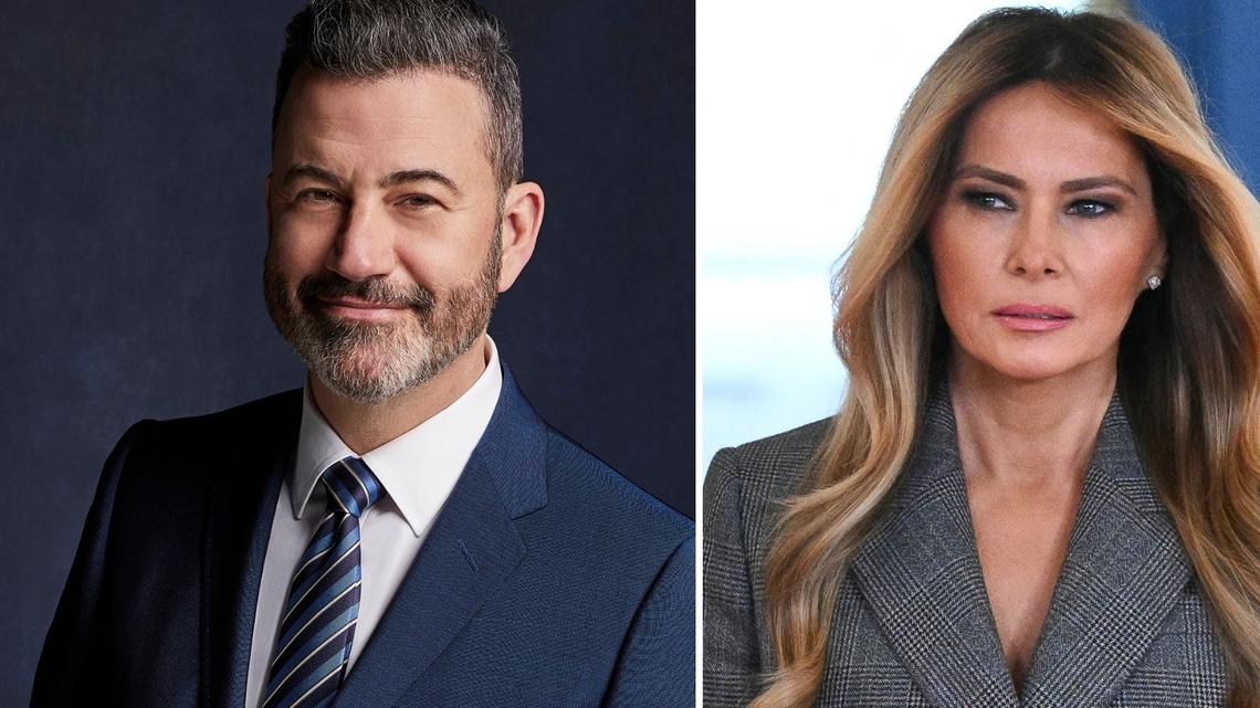 Jimmy Kimmel Weighs In After Melania Trump Shuts Down Epstein Rumors 