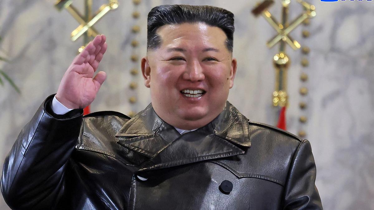 North Korean leader Kim Jong Un attends a military parade to commemorate the Ninth Congress of the ruling Workers' Party of Korea (WPK) in Pyongyang, North Korea, February 25, 2026, in this picture released by North Korea's official Korean Central News Agency. KCNA via REUTERS