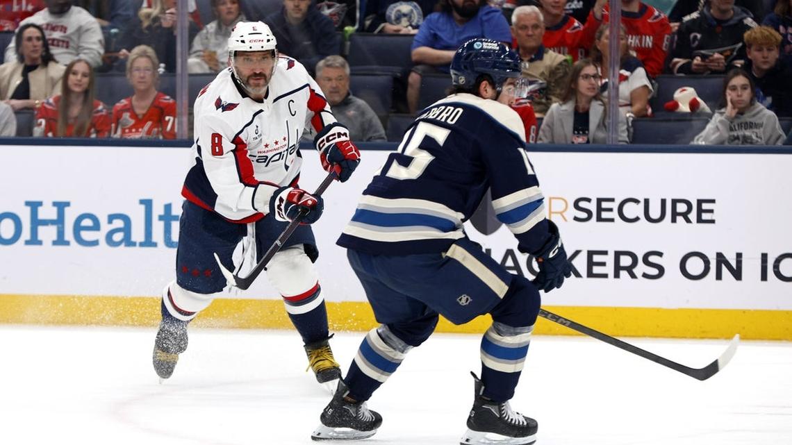 Caps edge Jackets in Alex Ovechkin's potential final game 