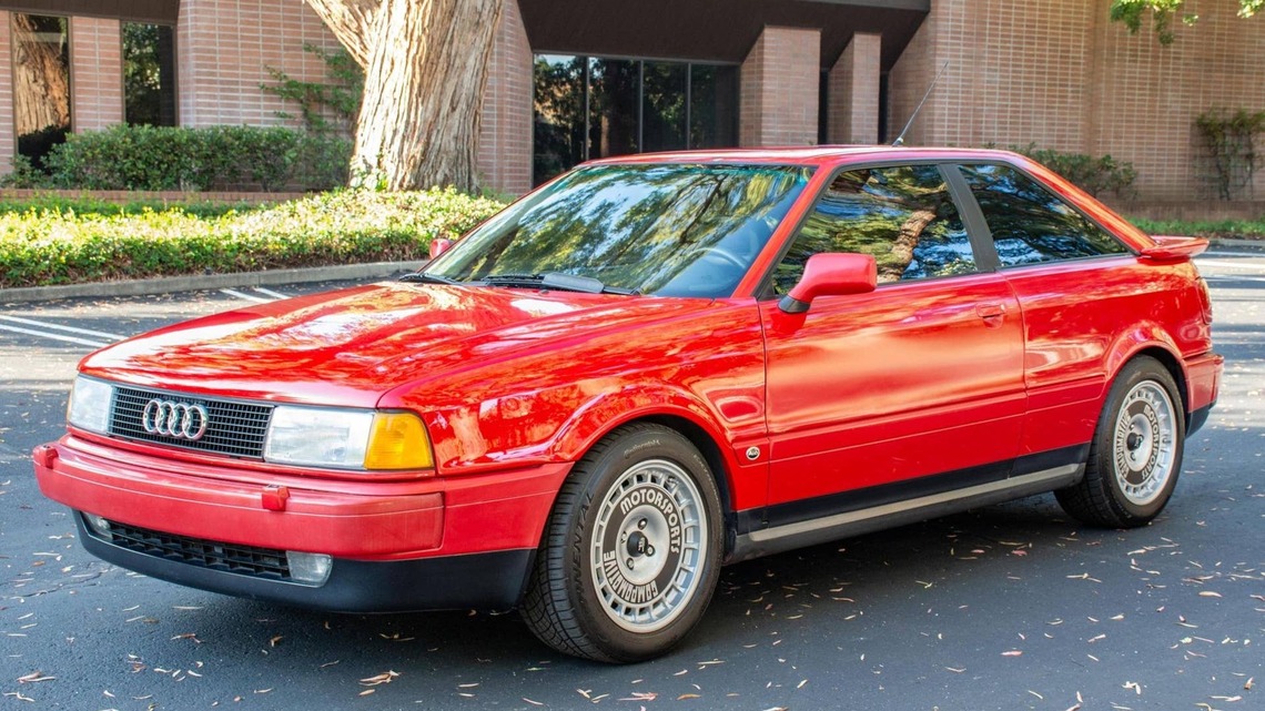 1990 Audi Coupe Quattro for Sale With 122,400 Miles Shown