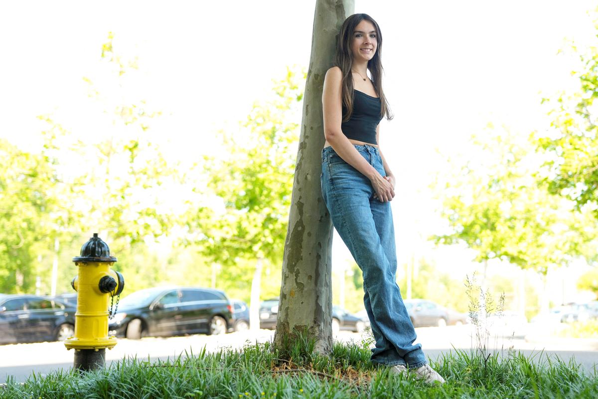 Harleigh Walker poses for a photo at the University of Maryland, College Park, Maryland, May 16, 2026. REUTERS/Ken Cedeno