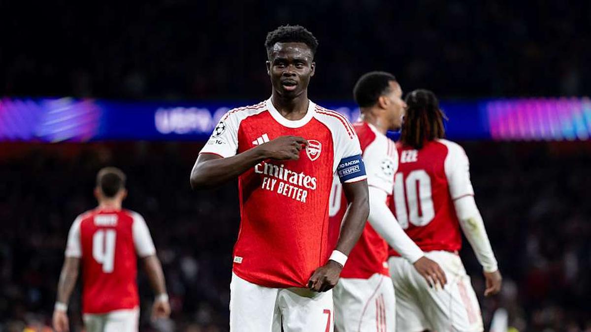  Arsenal are unbeaten en route to the Champions League final. | Gaspafotos/MB Media/Getty Images 