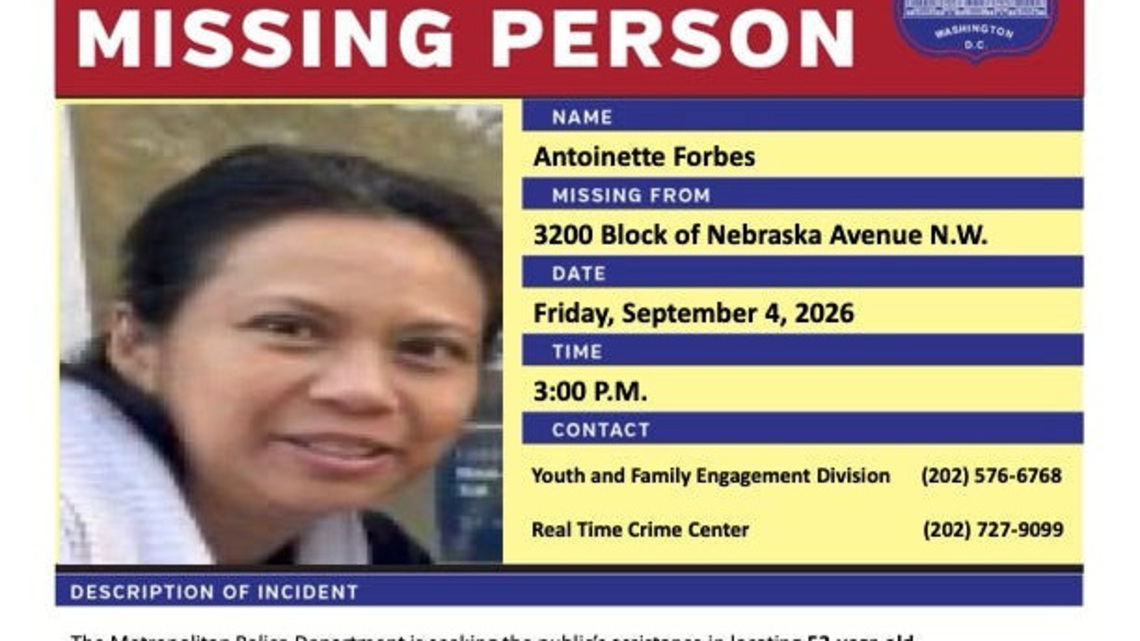 'Mysterious circumstances.' Search intensifies for missing DC mother 