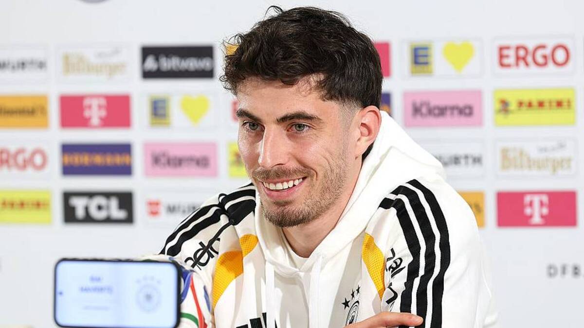  Havertz is set to lead Germany's line. | Alexander Hassenstein/Getty Images 