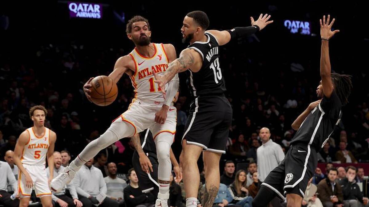  Trae Young, a figure loathed by Knicks fans, could ramp up that personally rivalry by signing with the Nets. | Brad Penner-Imagn Images 