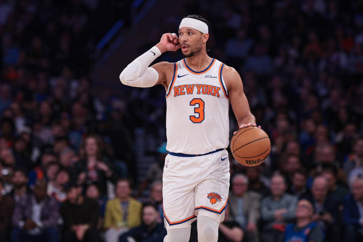  New York Knicks guard Josh Hart (3) © Vincent Carchietta-Imagn Images