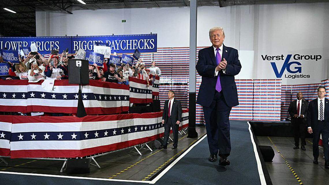 ‘Worst person': Trump slams Massie, boosts primary foe during Kentucky stop