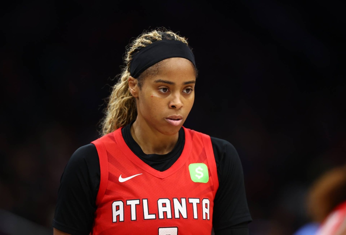  Atlanta Dream guard Jordin Canada (3) Mark J. Rebilas-Imagn Images