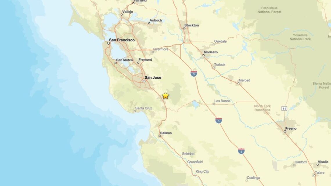 2.0 magnitude earthquake detected near Morgan Hill, CA on Aug. 12 
