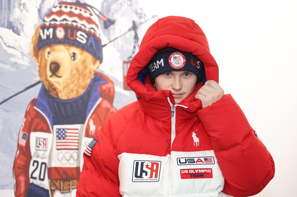  MILAN, ITALY – FEBRUARY 01: Ilia Malinin attends the Team USA Welcome Experience at the Milan-Cortina 2026 Olympics on February 01, 2026 in Milan, Italy.Joe Scarnici/Getty Images for USOPC 