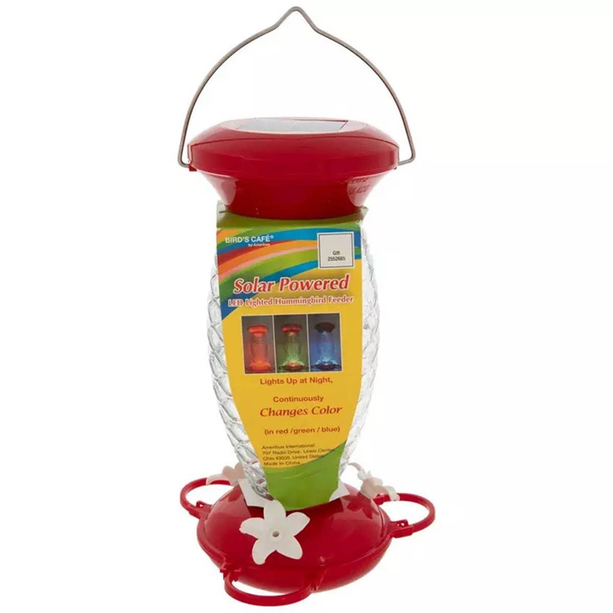  Solar Hummingbird Feeder.