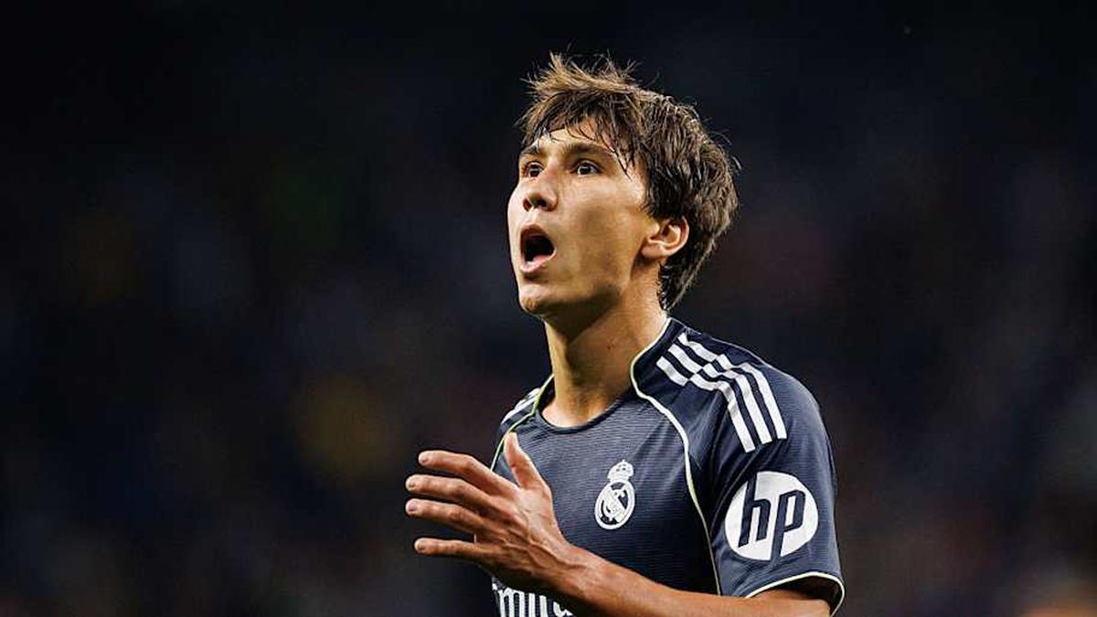  Gonzalo García's opportunities were few and far between this season. | Maciej Rogowski/SOPA Images/LightRocket/Getty Images 
