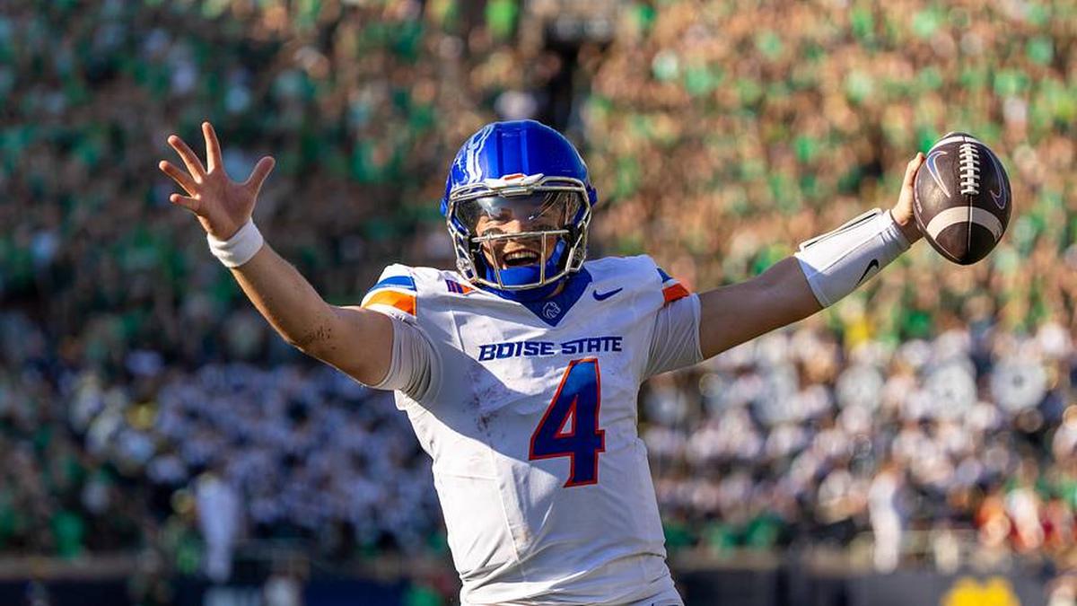 Boise State quarterback Maddux Madsen faces a key season after struggling with nagging injuries last season. | Michael Caterina-Imagn Images 