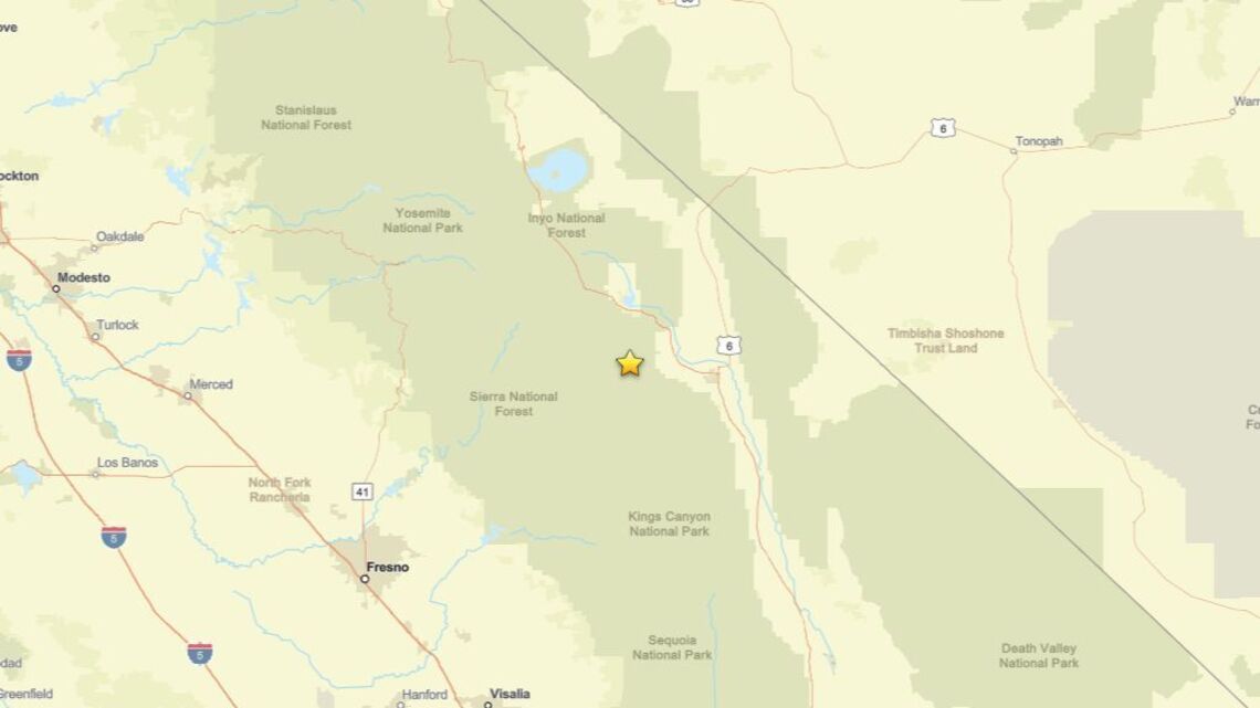 Update: Earthquake measuring 2.6 shakes area close to Round Valley, CA on Aug. 25 
