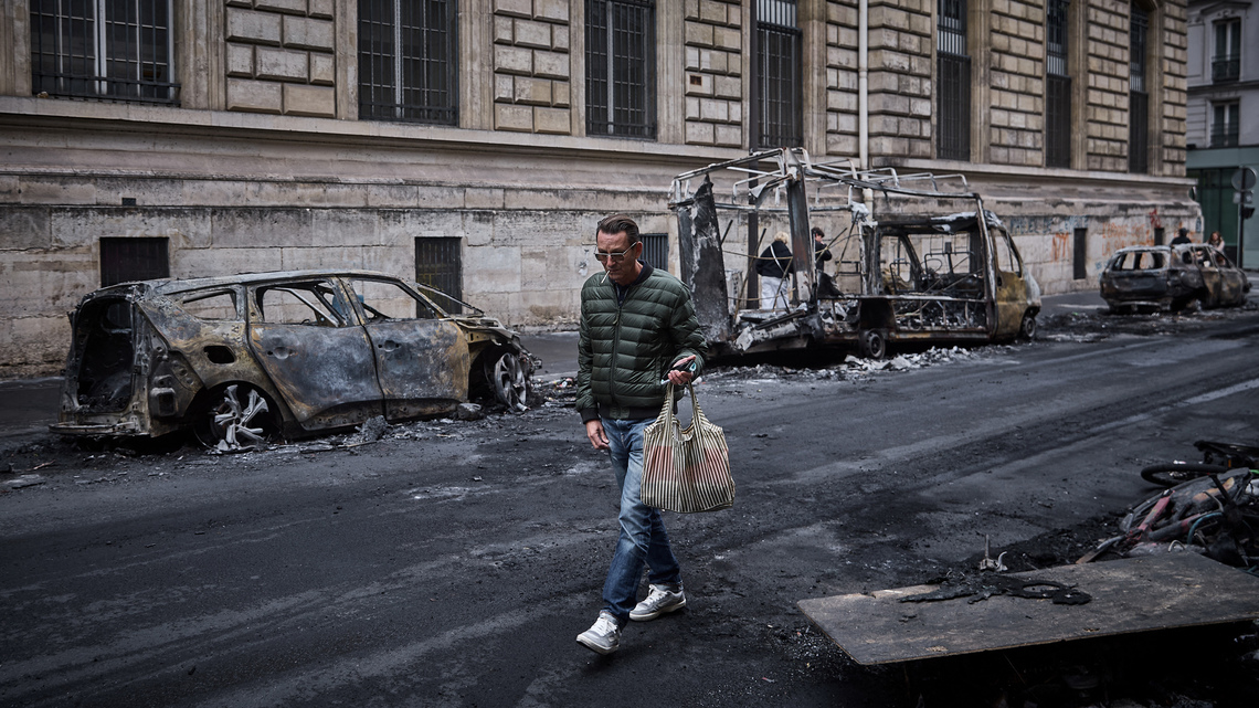 Lionel Laurent: Liberte, egalite, misery? Why France is burning