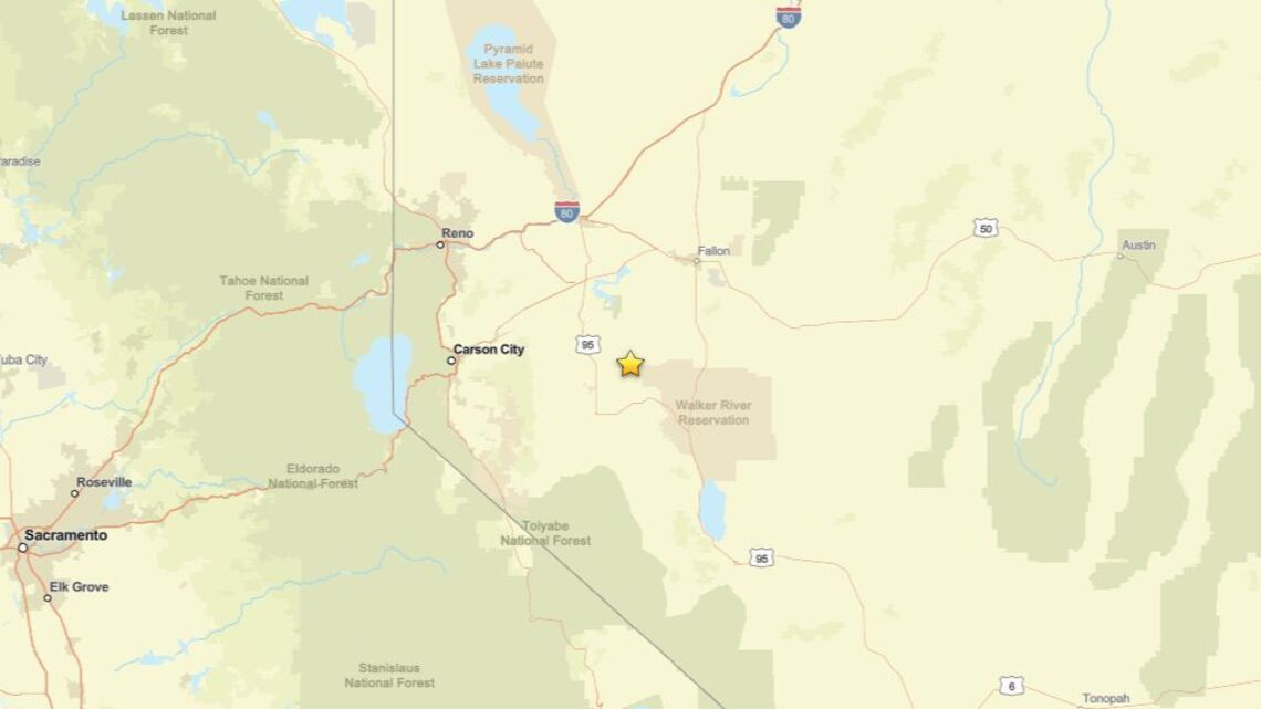 Sept. 6: Earthquake of 2.1 magnitude registered close to Yerington, NV 