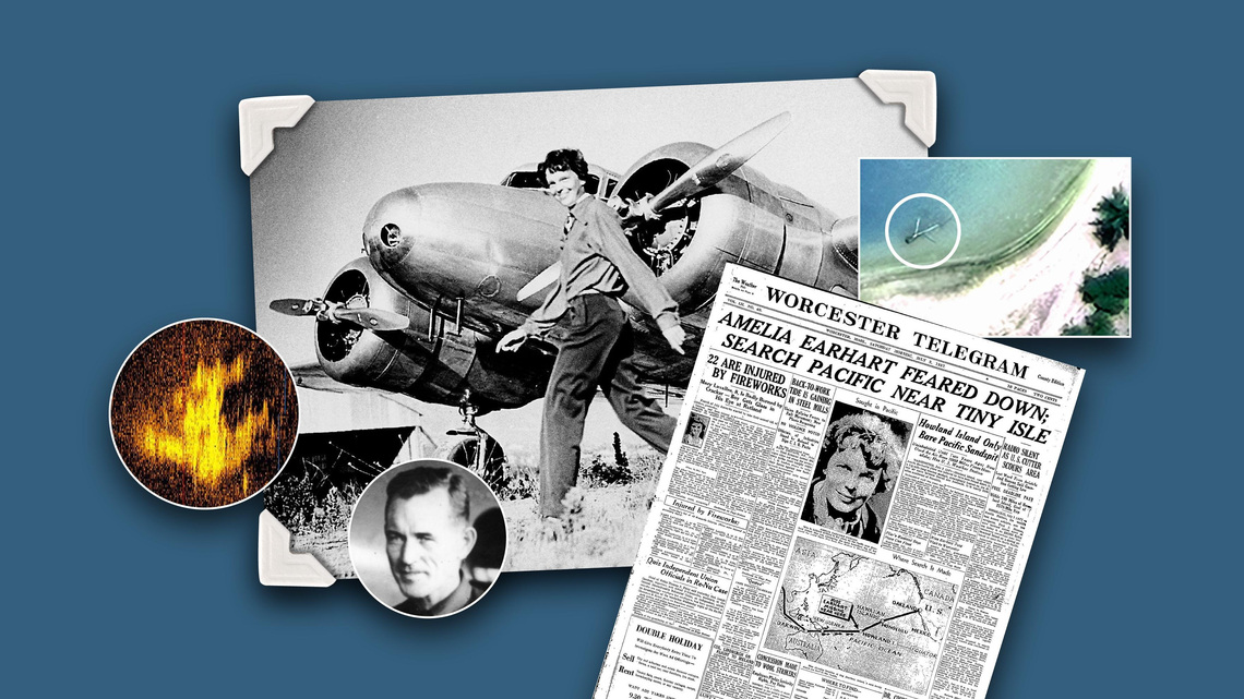 Amelia Earhart vanished in 1937. New evidence could find her plane.