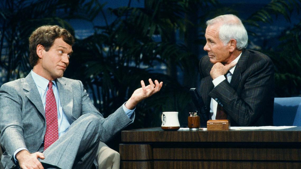 David Letterman Claims Johnny Carson 'Couldn't Care Less' About His '80s Talk Show: 'Call Me When They're Canceled' 