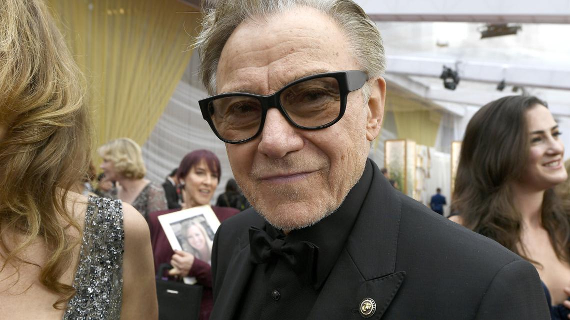 Acting Legend Harvey Keitel, 86, Sports Long White Hair in Rare Appearance Alongside Wife and Son 