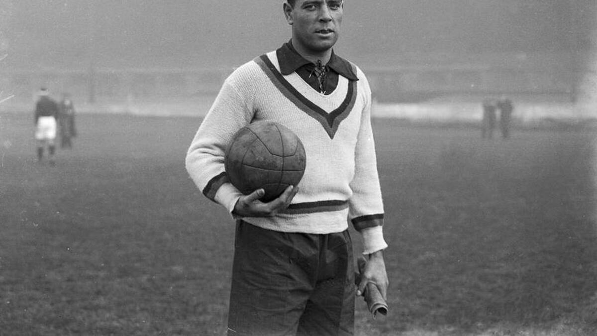  Ricardo Zamora is an icon of Spanish soccer. | Central Press/Getty Images 