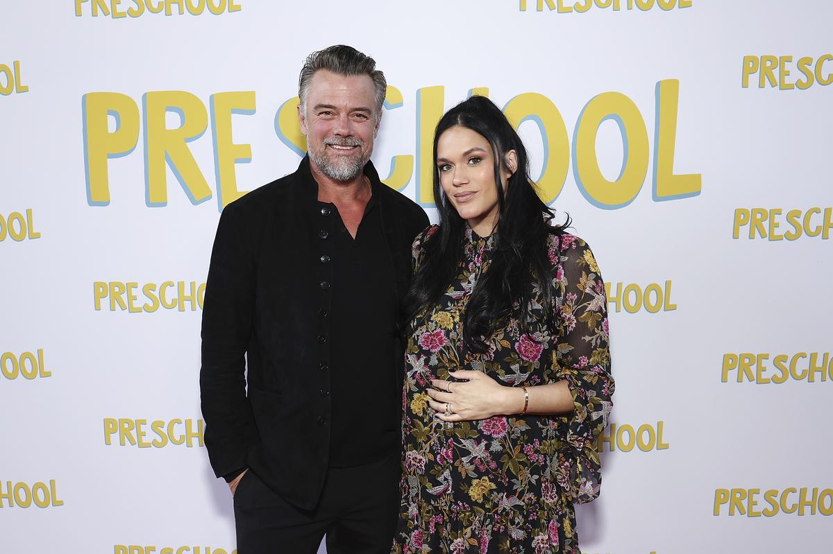 Josh Duhamel and Audra Mari, 2026Jesse Grant/Getty Images for Paramount Pictures
