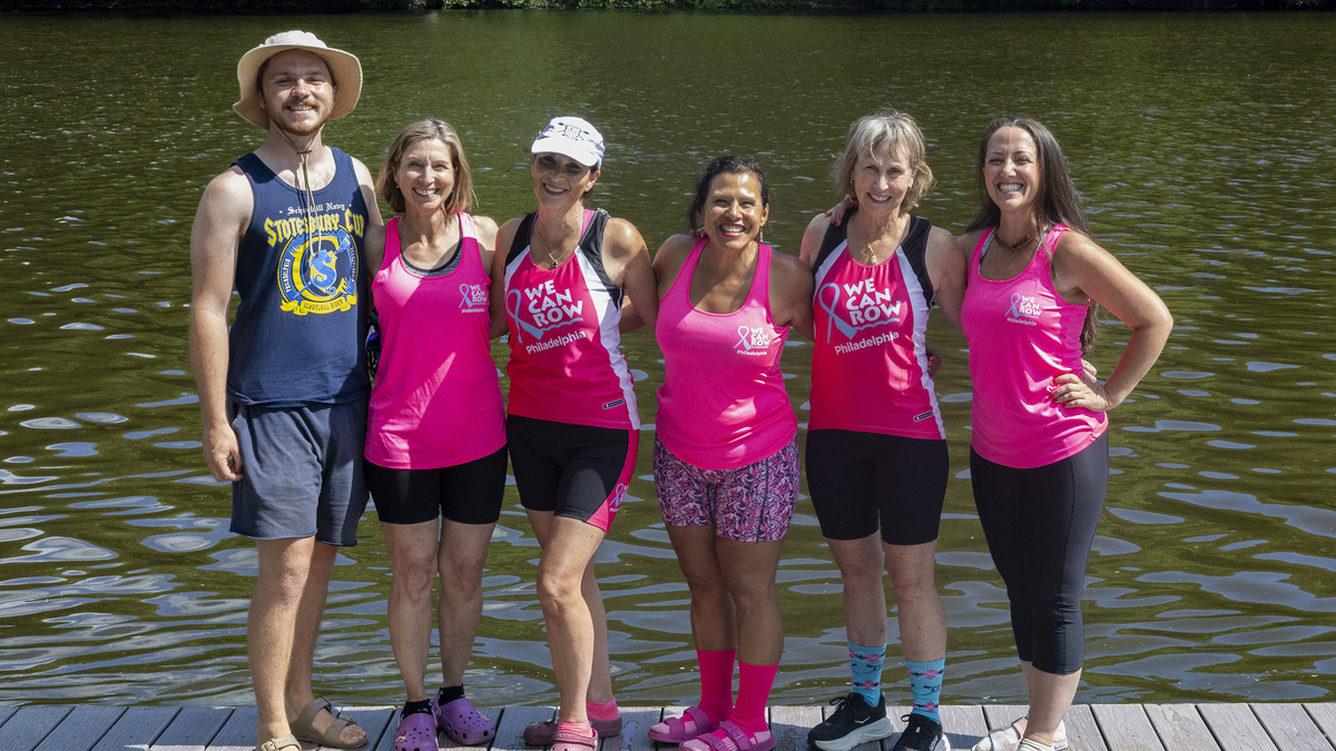 Breast cancer survivors from Pennsylvania's Whitemarsh Boat Club are rowing like ‘an athlete'