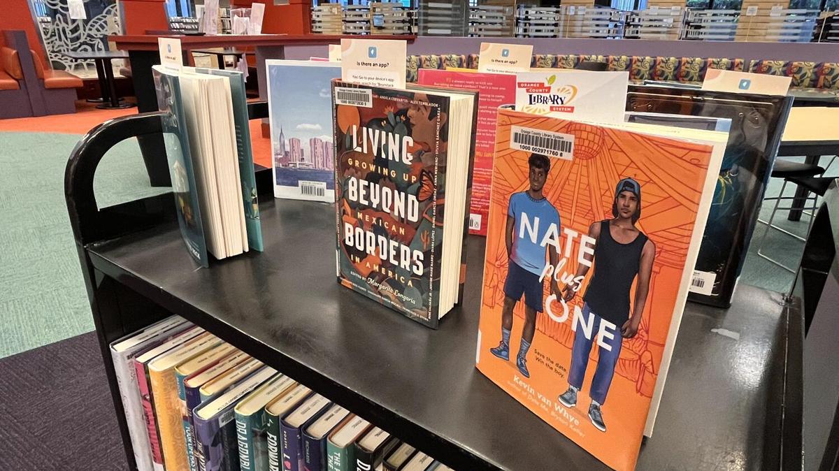 More than 700 books were removed from Florida school library shelves for the 2023-24 school year, according to the state Department of Education. 
