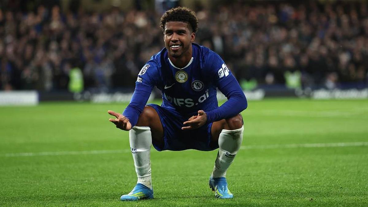  Andrey Santos played his best game in months for Chelsea. | Chris Lee/Chelsea FC/Getty Images 