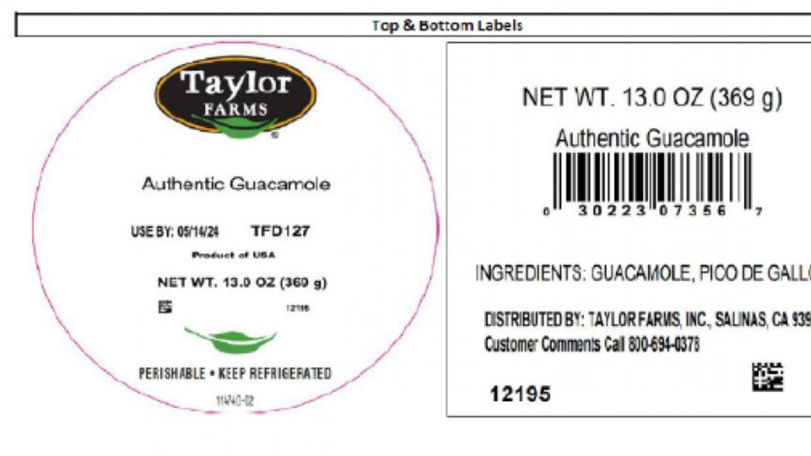 See full list of recalled Taylor Farms dips, guacamoles 