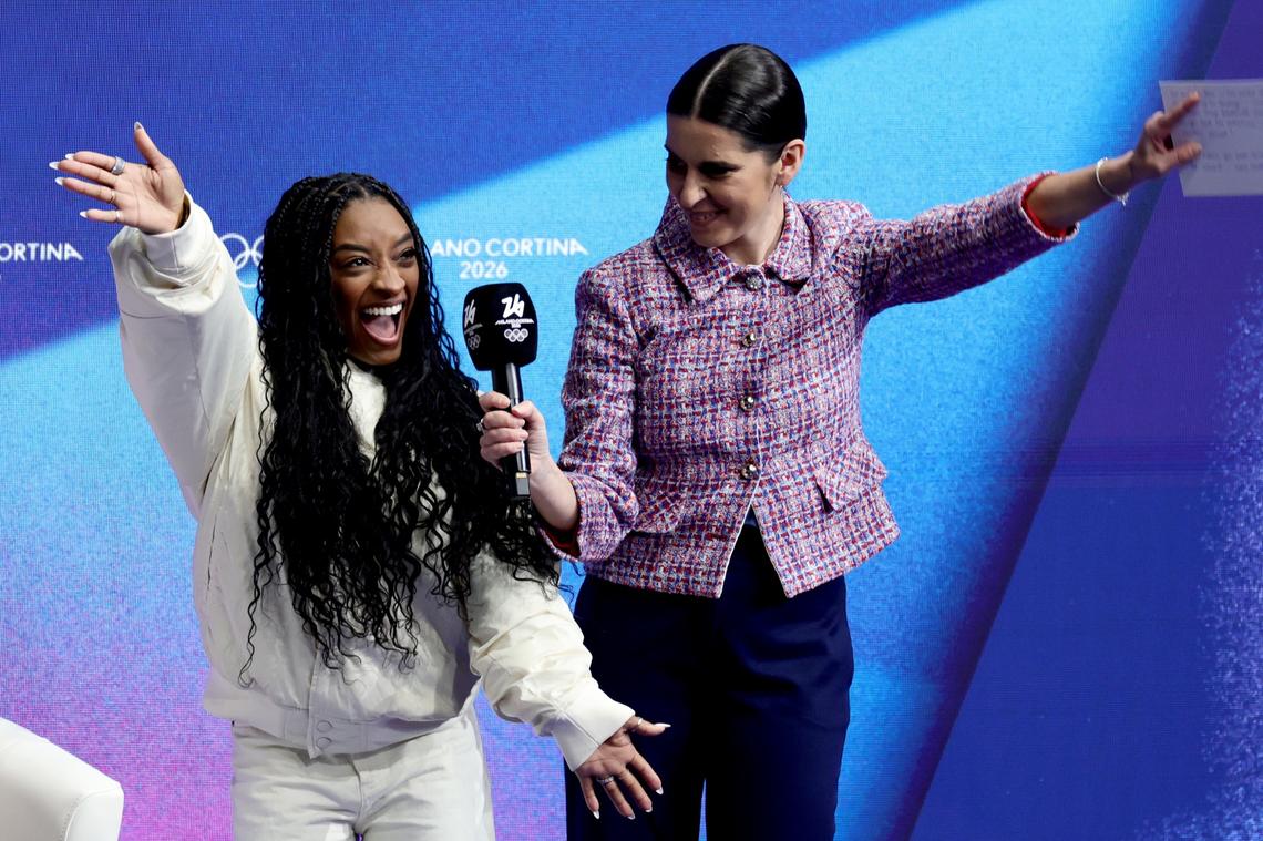  Simone Biles.Andreas Rentz/Getty Images 
