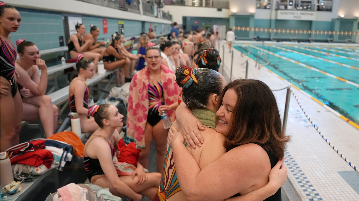 Below the surface of a synchronized swimming dynasty