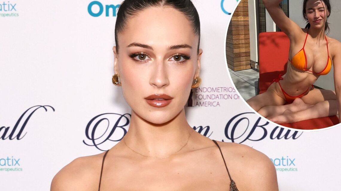 Elsie Hewitt Flaunts Post-Baby Body in Tiny Bikini After Pete Davidson Split 