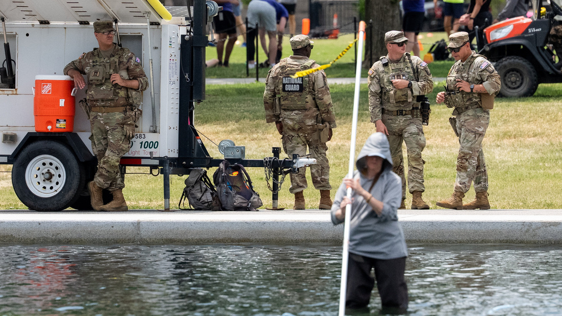 People caught vandalizing Washington Reflecting Pool to be fully prosecuted, US Attorney Pirro says 