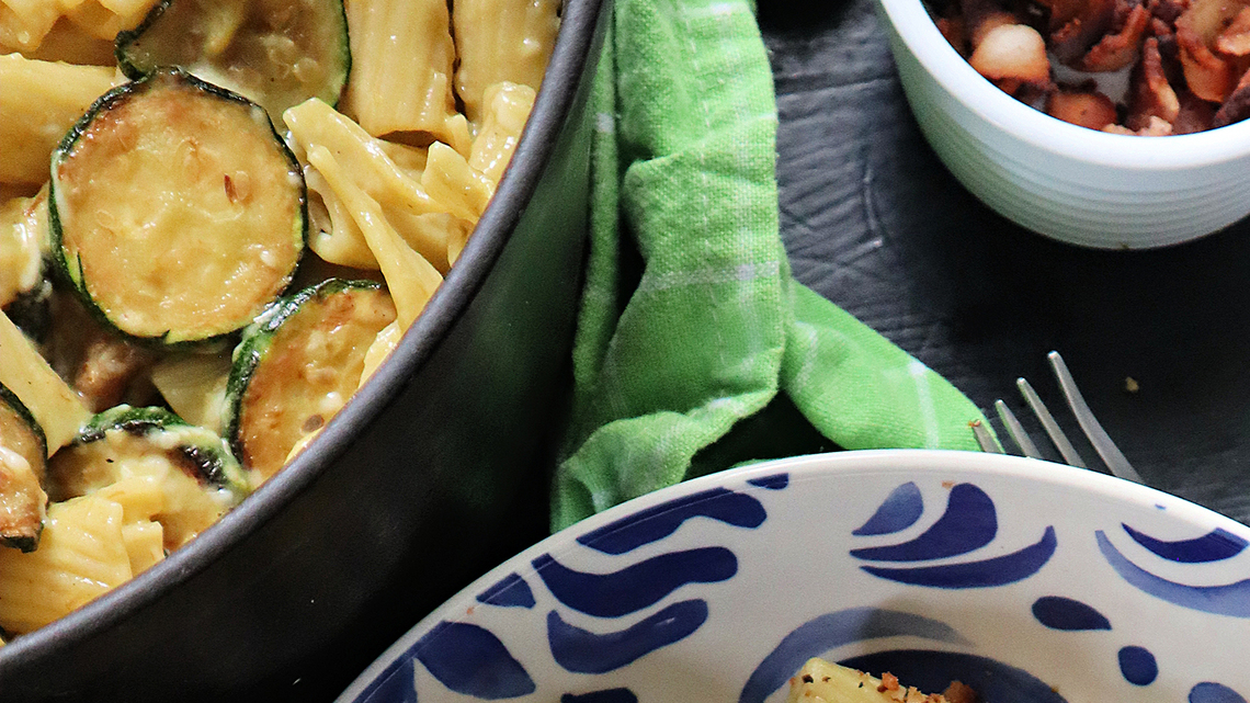 Gretchen's table: Got zucchini? Make summer carbonara with lemony bread crumbs 