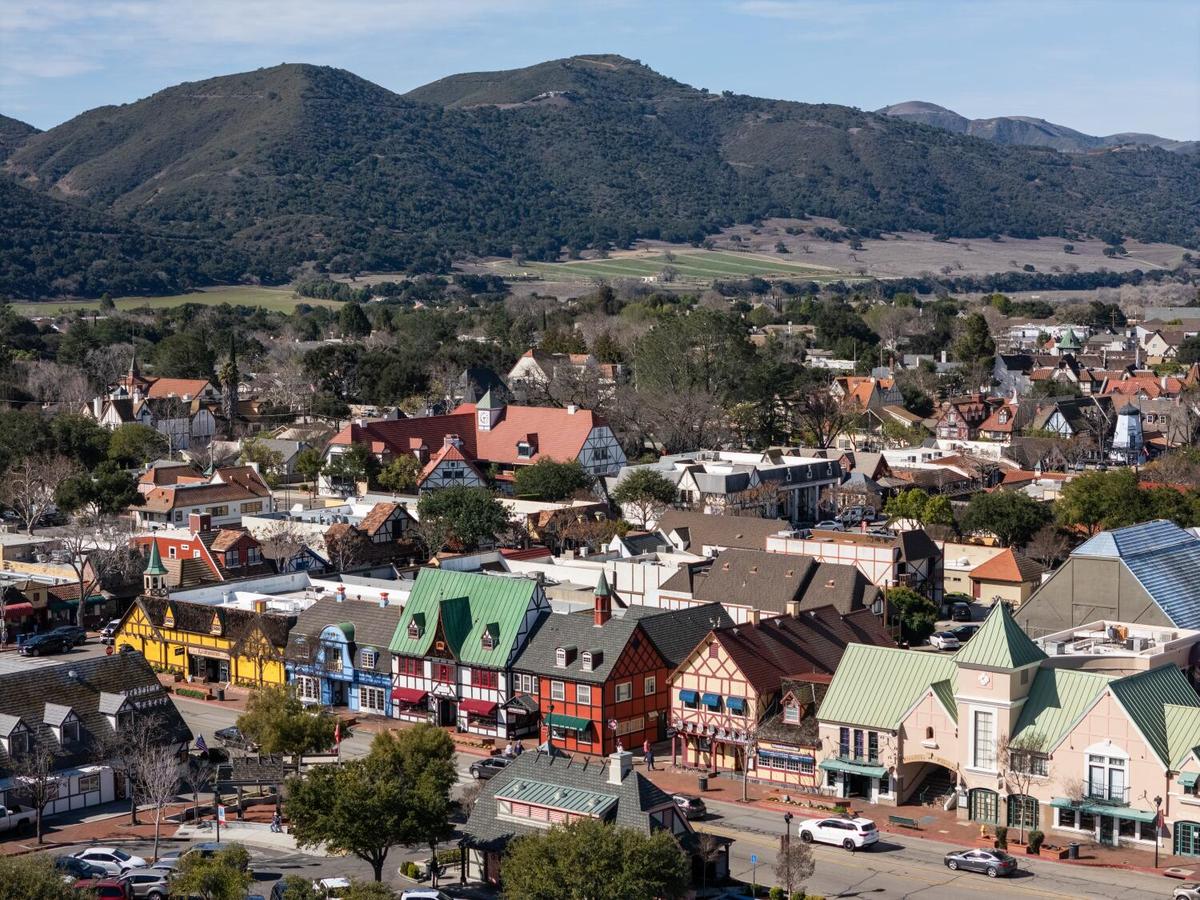 Solvang is seen on Wednesday, Feb. 19, 2025. 