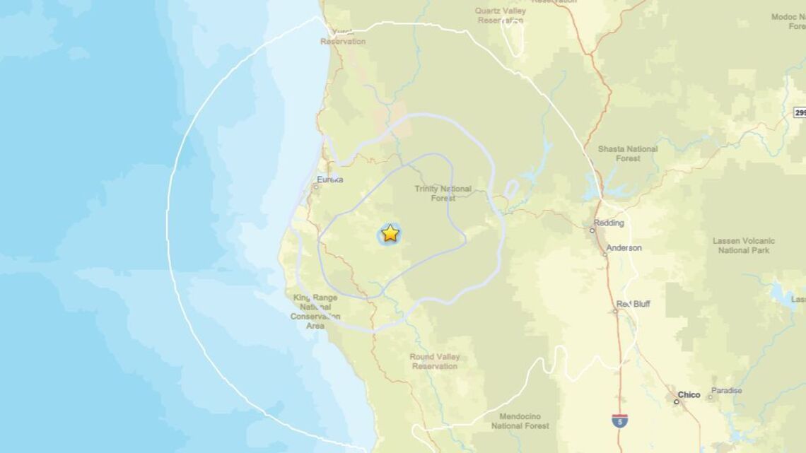Update: Earthquake measuring 3.7 shakes area near Hydesville, CA on Sept. 7 