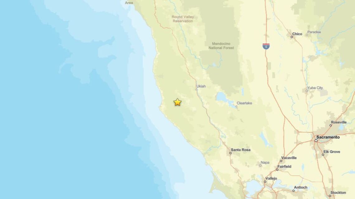Update: 3.7 magnitude earthquake reported near Boonville, CA on Sept. 25 